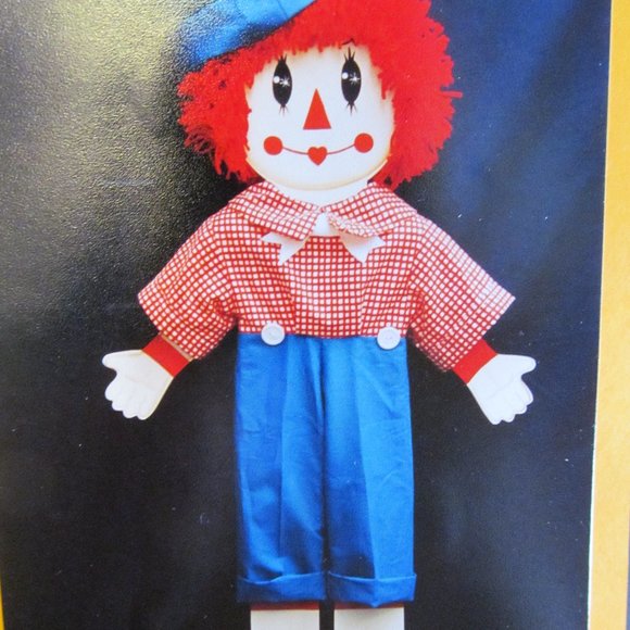 Happy Hollow Creations Tole Painting Pattern Raggedy Randy 35" Uncut - Picture 2 of 10